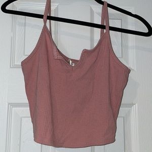 Bozzolo - Pink Cami Cropped Tank Size L